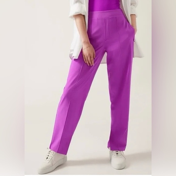 Athleta Pants - Athleta Vienna slim women’s purple pants